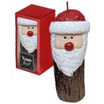 Κερί Άγιος Βασίλης σε Κορμό 15x7cm Xmasfest 1133845 - 1 τεμ.