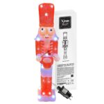 Καρυοθραύστης Ακρυλικός με 40led Λευκό Ψυχρό Ip44 57x12x10cm Xmasfest 1133852 - 1 τεμ.