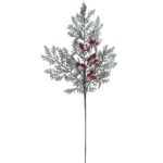 Κλαδί Χιονισμένο με γκι 72cm Xmasfest 1133902 - 1 τεμ.