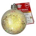 Μπάλα Κρεμαστή  Χριστουγέννων με LED ø10cm Xmasfest 1133927 - 36 τεμ.
