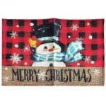 Σουπλά Διακόσμησης Merry Christmas 45x30cm Xmasfest 1133977 - 4 τεμ.