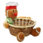Καλάθι με Χριστουγεννιάτικη Φιγούρα ø18 x Y:17cm Xmasfest 1133979 - 1 τεμ. - Image 2
