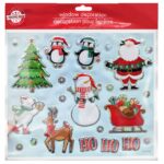 Αυτοκόλλητα 3D Χριστουγεννιάτικα 29x25cm Xmasfest 1133991 - 1 τεμ. - Image 2