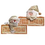 Πινακίδα Feliz Navidad με Πάνινη Φιγούρα 36x28cm Xmasfest 1134046 - 1 τεμ.