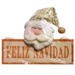 Πινακίδα Feliz Navidad με Πάνινη Φιγούρα 36x28cm Xmasfest 1134046 - 1 τεμ. - Image 2