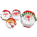 Κουτί Αγ. Βασίλης Πλαστικό 19x18x8cm Xmasfest 1134060 - 1 τεμ.