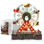 Ρόδα Λούνα Παρκ με Κίνηση, Φως, Μουσική 28x23x16cm Xmasfest 1134087 - 1 τεμ.