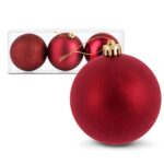 Μπάλες Γίγας Shiny, Mat, Glitter πακ=3τεμ ø15cm Xmasfest 1134113 - 1 τεμ.