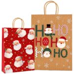 Τσάντα Δώρου Κραφτ Χριστουγέννων 45x33x10cm 120gsm 45x33x10cm Xmasfest 1134119 - 12 τεμ.