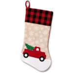 Μπότα Χριστουγέννων Λινάτσα 40x20cm Xmasfest 1134276 - 1 τεμ. - Image 2