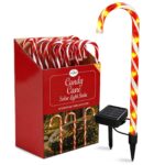 Μπαστούνι Xmas Ηλιακό με φως 69x16cm Xmasfest 1134282 - 18 τεμ.
