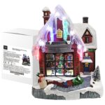 Σπίτι Παράσταση Xmas με Φώς, Κίνηση, Μουσική 31x23x15cm Xmasfest 1134301 - 1 τεμ.