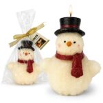 Κερί 3D Χιονάνθρωπος 11x9,5cm Xmasfest 1134311 - 1 τεμ.