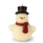 Κερί 3D Χιονάνθρωπος 11x9,5cm Xmasfest 1134311 - 1 τεμ. - Image 2