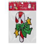 Αυτοκόλλητα Gelly Xmas Σχέδια Καρ=25x15cm Xmasfest 113552 - 12 τεμ. - Image 2