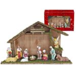 Φάτνη Ξύλινη Πολύ Μεγάλη 37x24cm Xmasfest 113938 - 1 τεμ.