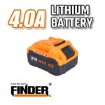 Επαναφορτιζόμενη μπαταρία Λιθίου - 21V - 4.0AH - 10C - Finder - 197475 - Image 2