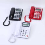 Ενσύρματο σταθερό τηλέφωνο - OHO-5005 - 693553 - Red - Image 2