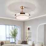 Ανεμιστήρας οροφής & φωτιστικό - DS-6609 - 2*48W - 431613 - Gold - Image 2