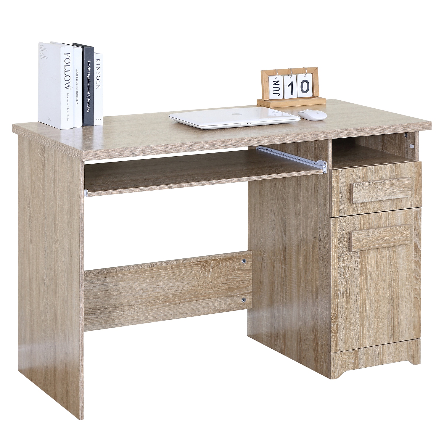 grafeioartelibreherinodrysmoriosanida110 Γραφείο ArteLibre HERINO Δρυς Μοριοσανίδα 110x55x76.5cm - 1 τεμ. - Image 1