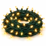 100 λαμπάκια led θερμό λευκό, 8 προγράμματα [70110058] - 2 τεμ.