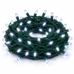 300 λαμπάκια led ψυχρό λευκό, 8 προγράμματα [70110052] - 2 τεμ.